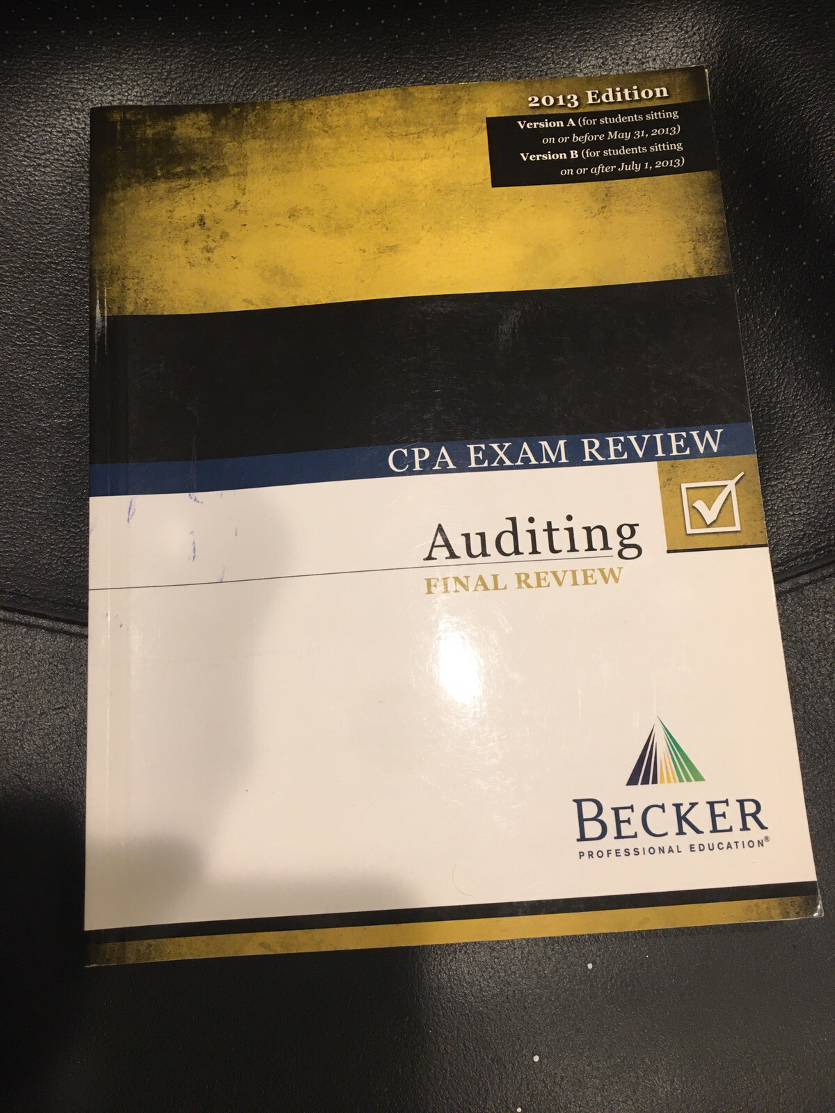 Becker CPA Exam Review Auditing 2014 Edition, V1.1
