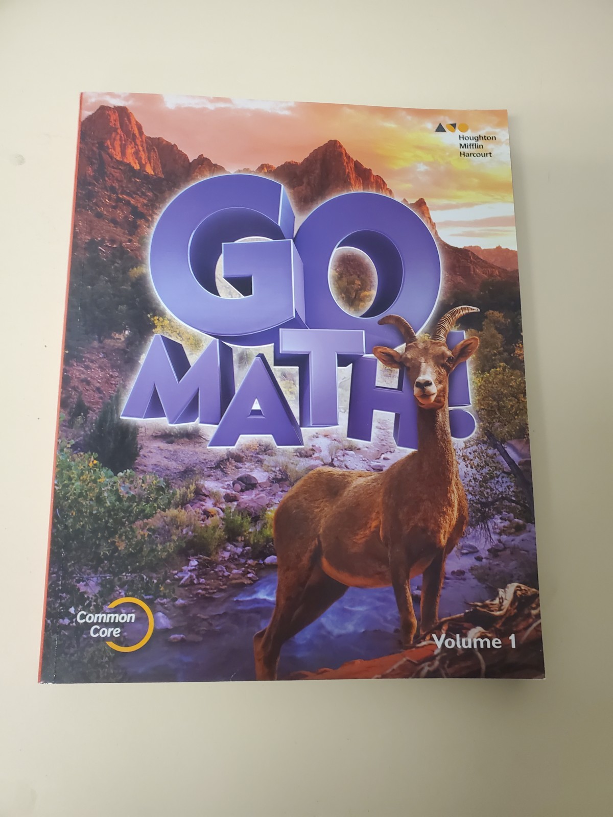 Go Math!: Student Edition Volume 1 Grade 6 2015 – Paperback – NEW