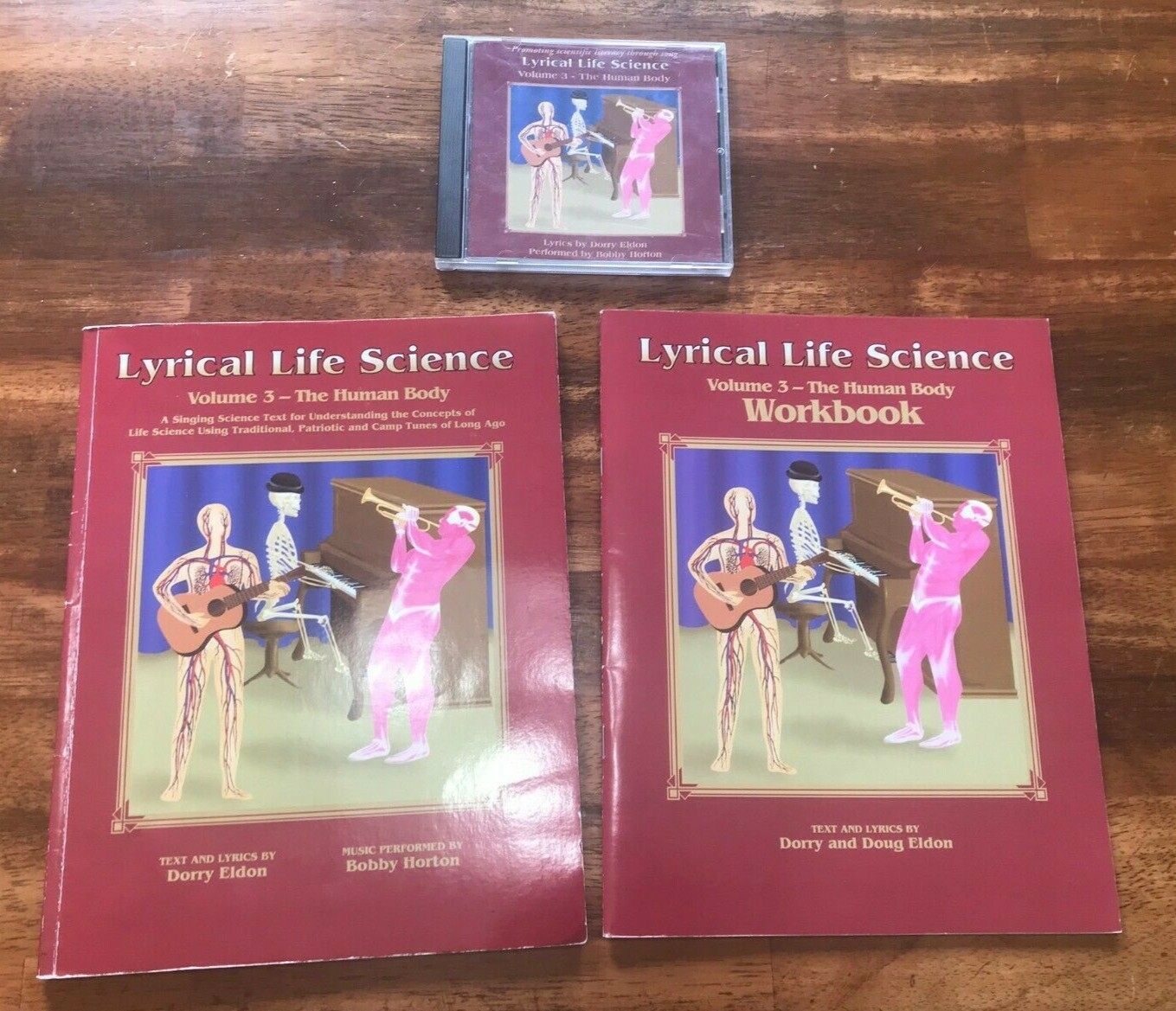 Lyrical Life Science Volume 3 Set: Texbook, Workbook Plus Audio Song CD