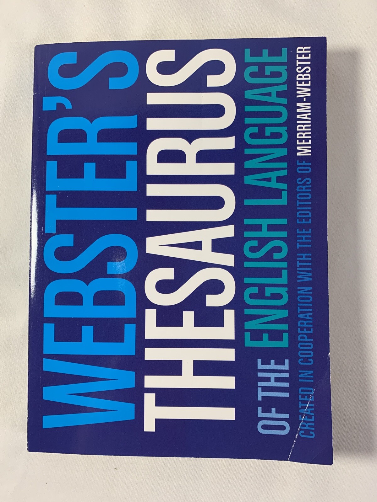 Webster thesaurus Of The English Language / dictionary Merriam Webster Bendon