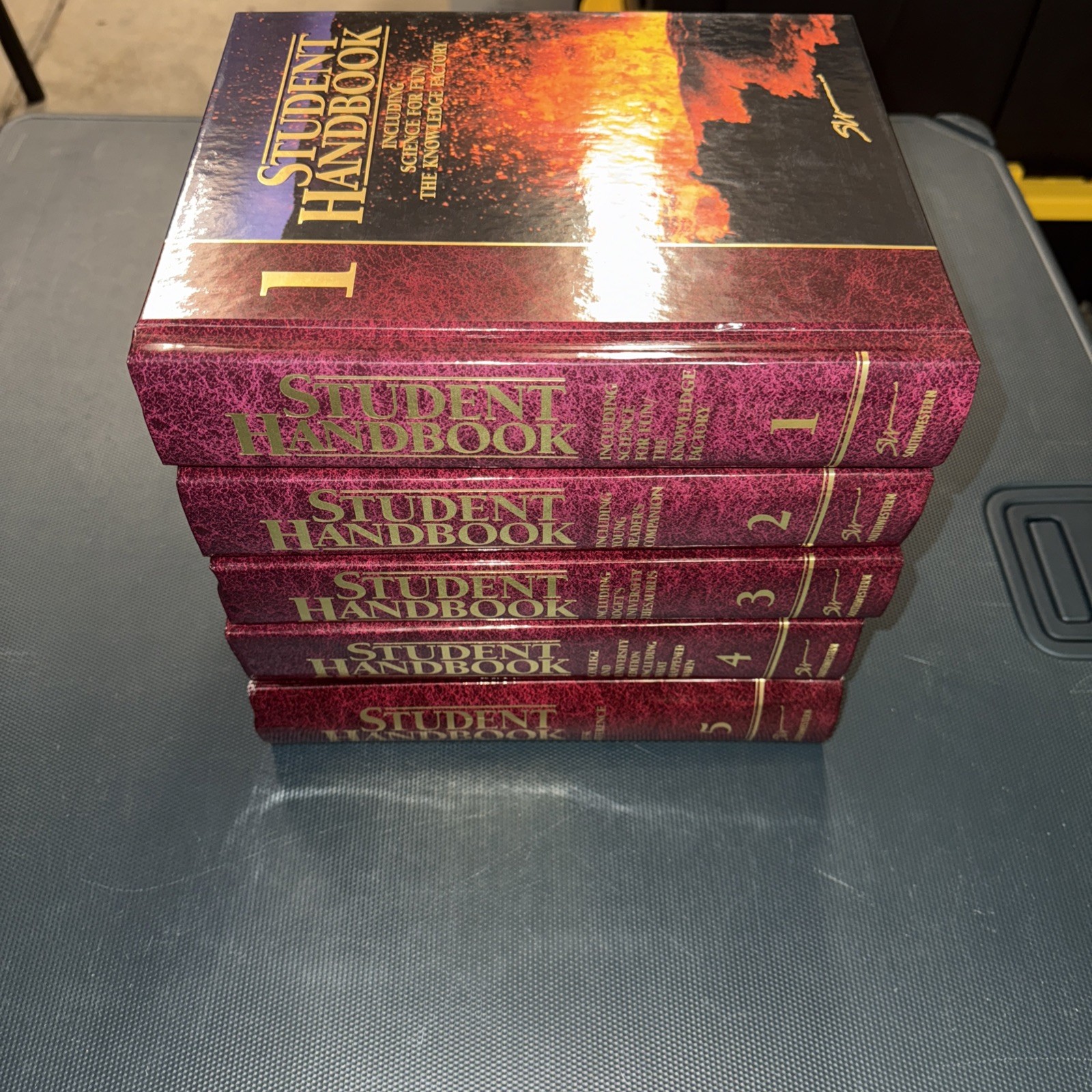 Southwestern Student Handbook Set Volumes 1-5 Homeschool Science Math Geograph