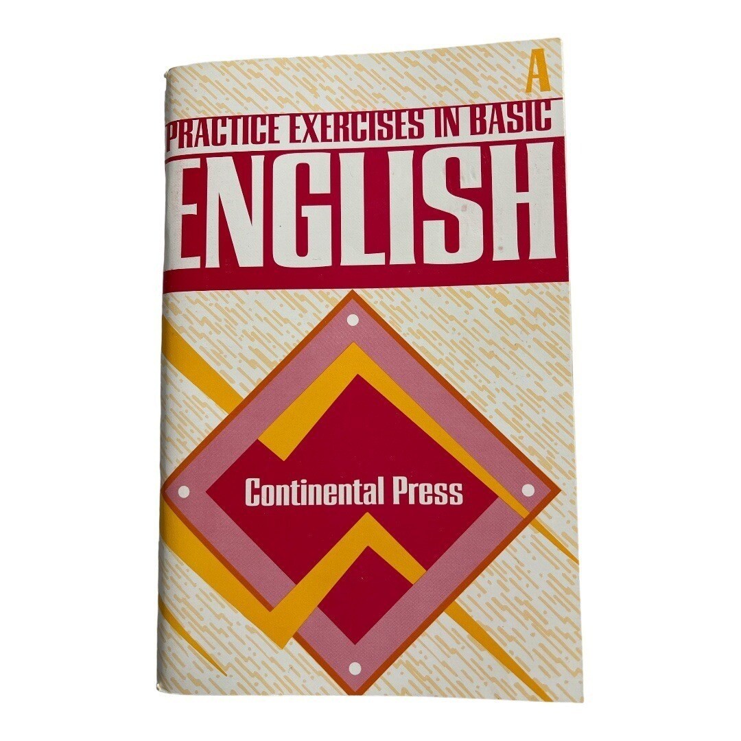 Practice Exercises in Basic English Level A Student Book~Continental Press T3 13