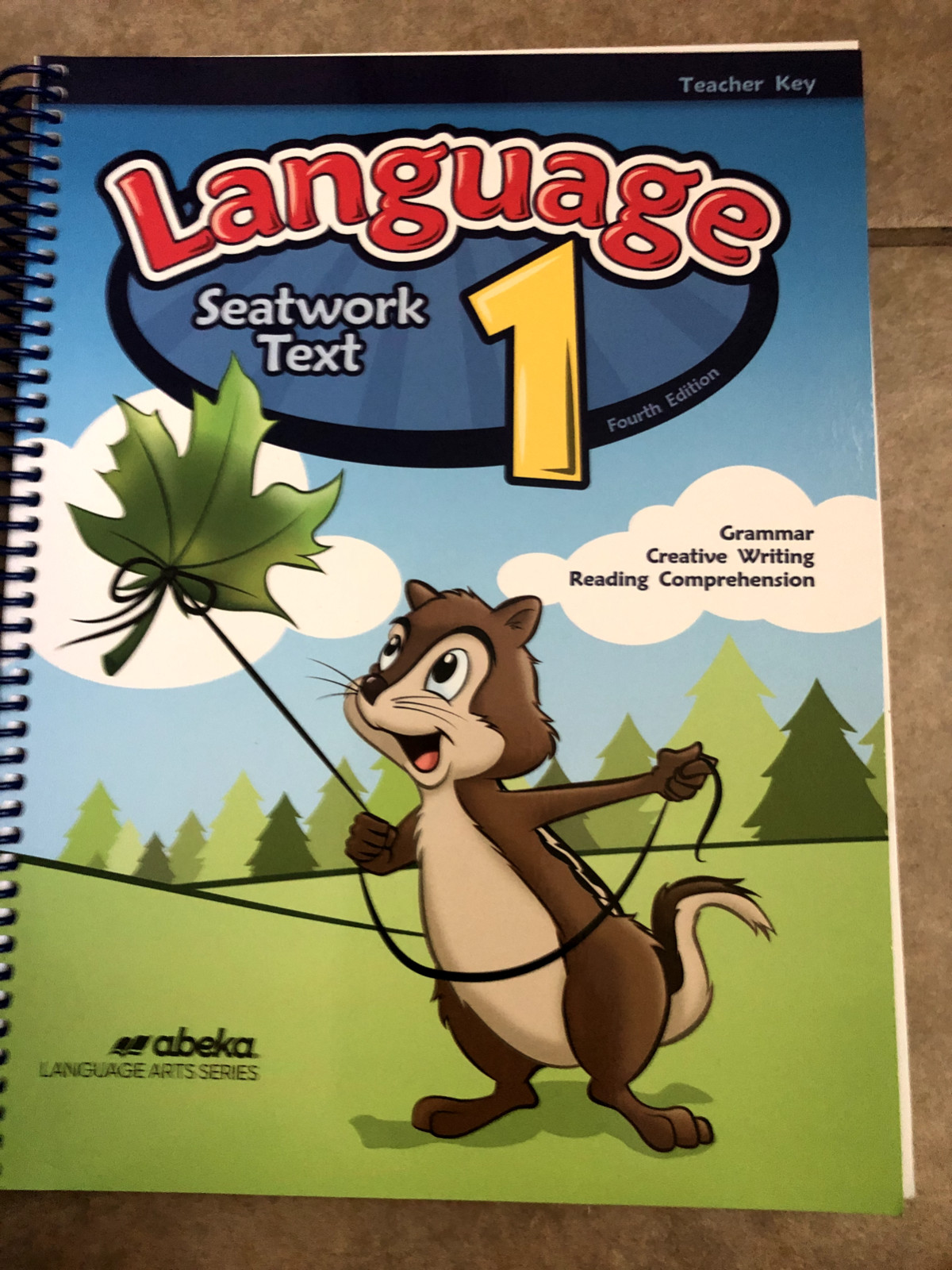 Abeka Language 1 Seatwork Text Teacher Key Fourth Edition – 1st (First) Grade