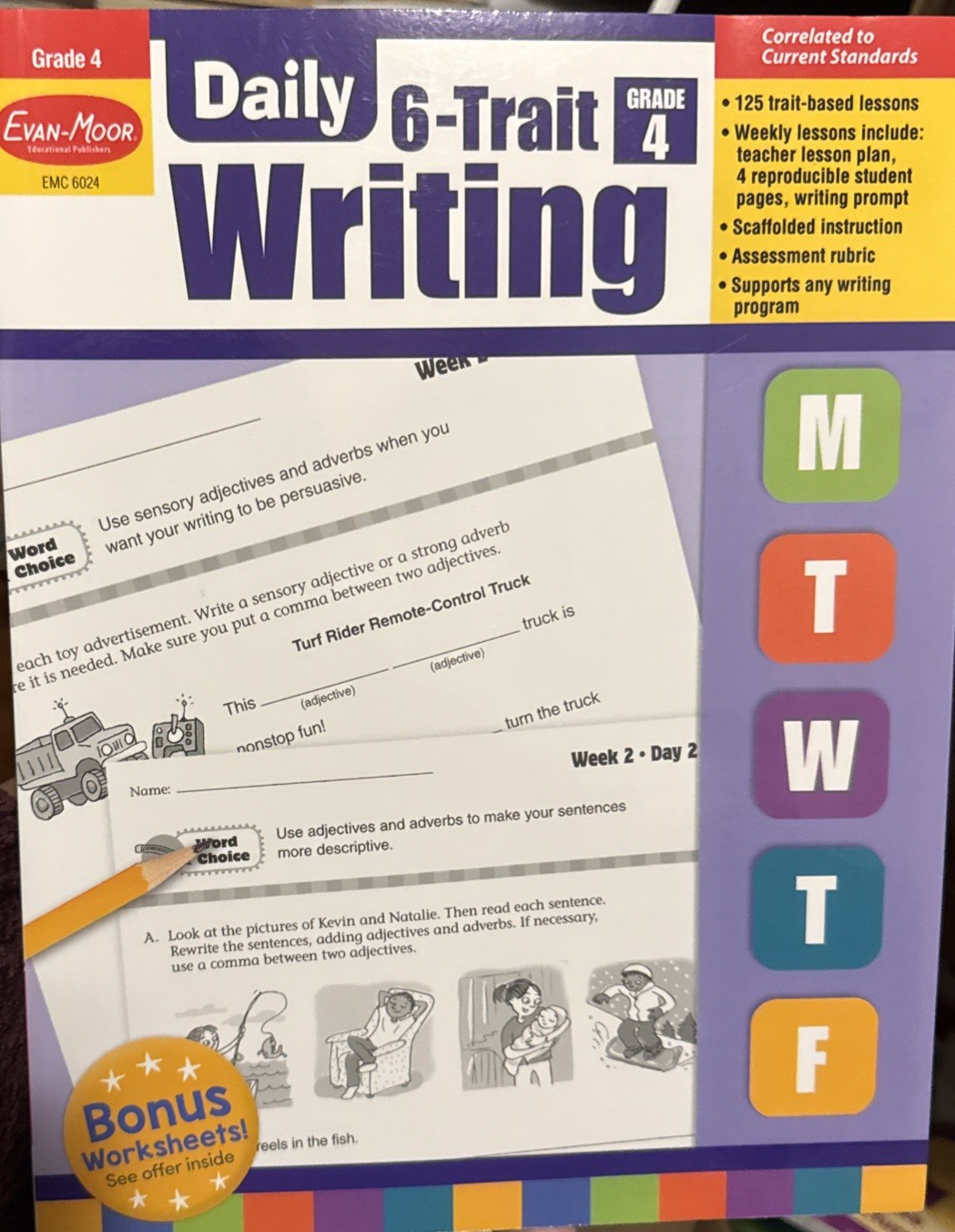 Daily 6-Trait Writing Grade 4 (Paperback or Softback)