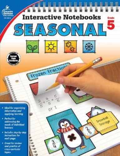 Christine Schwab Elise Crave Interactive Notebooks Seasonal, Grade (Paperback)