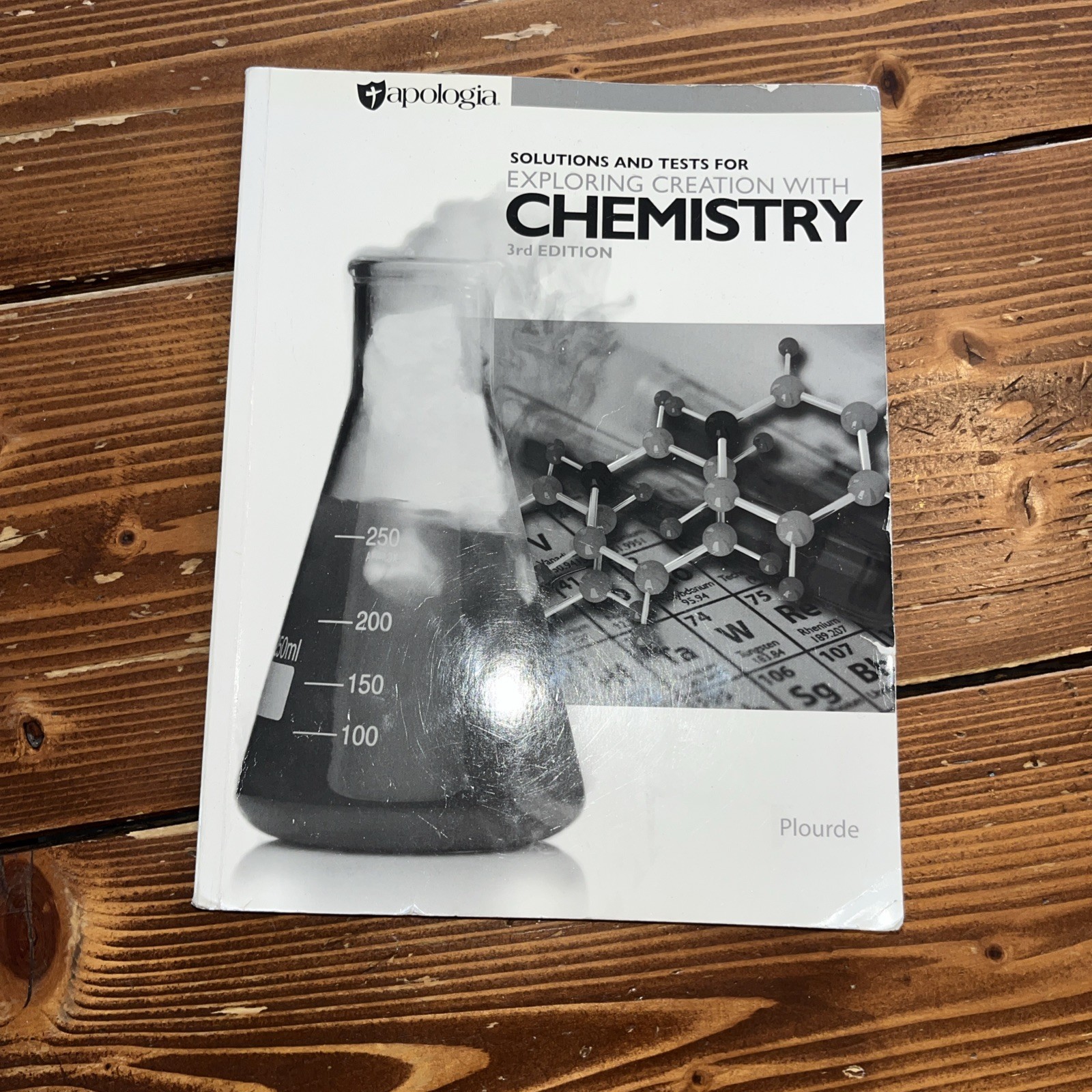 Apologia Exploring Creation with Chemistry 3rd Edition Textbook, Soulutions,Test