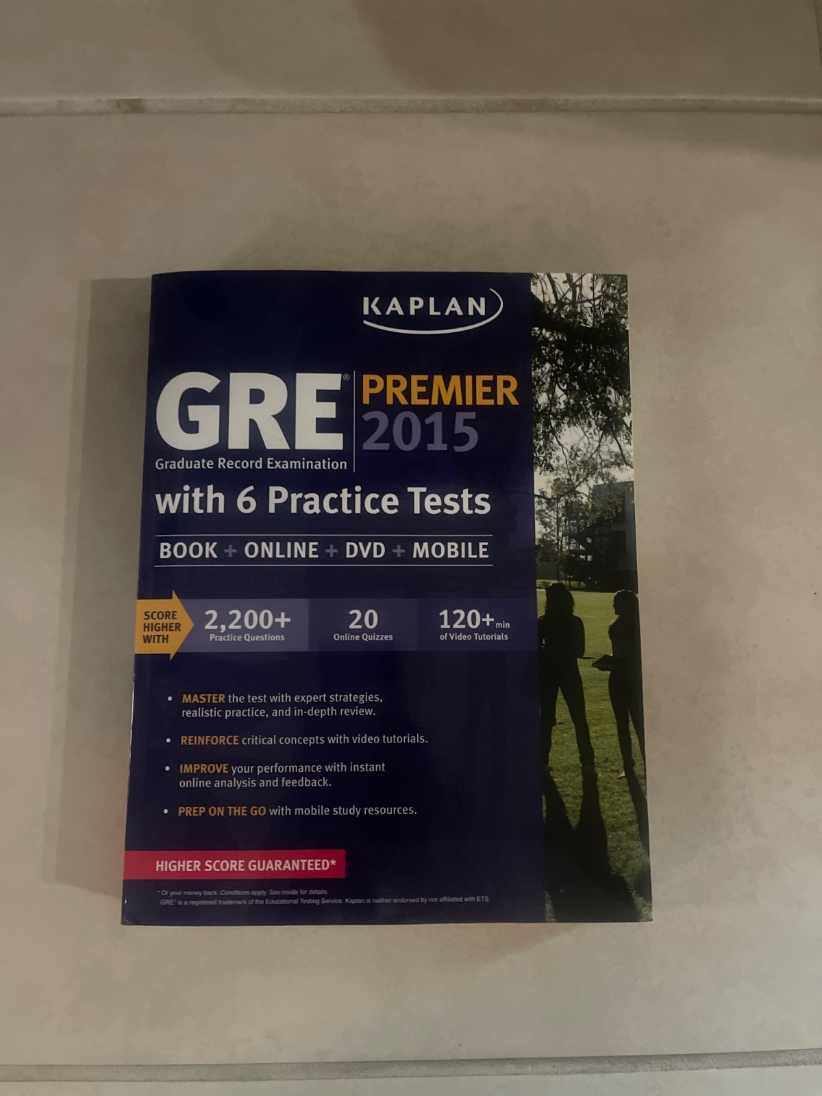 Kaplan GRE Premier 2015 w/ 6 Practice Tests Exam Prep Book