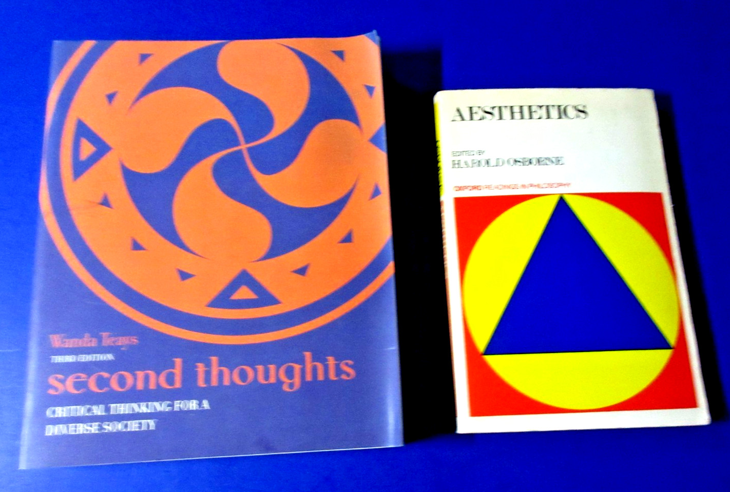 Second Thoughts: Critical Thinking for a Diverse Society by Teays+ Aesthetics PB