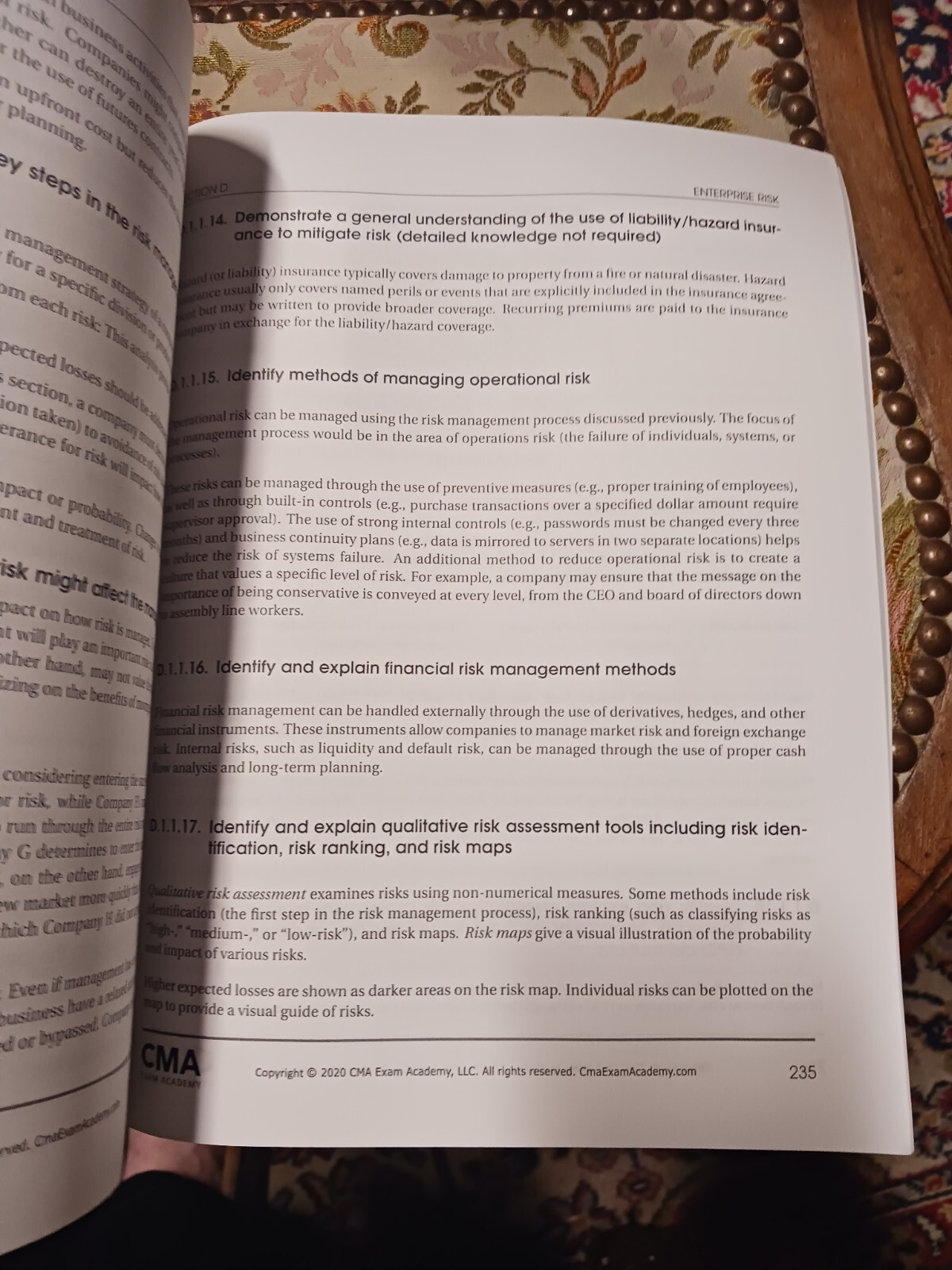 CMA Part 2 Strategic Financial Mgt. 2020 Edition by CMA Exam Academy Nathan Liao