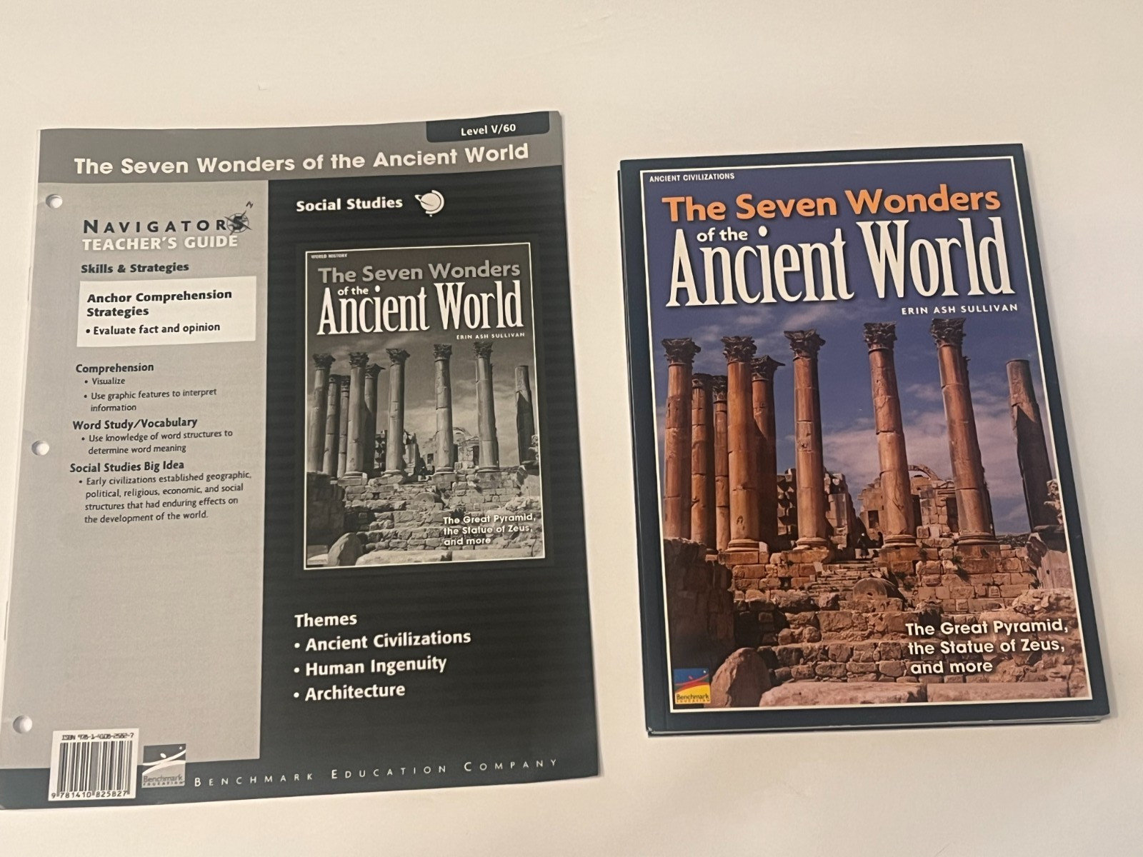 The Seven Wonders of the Ancient World Book 6 student +Teacher’s Guide Benchmark