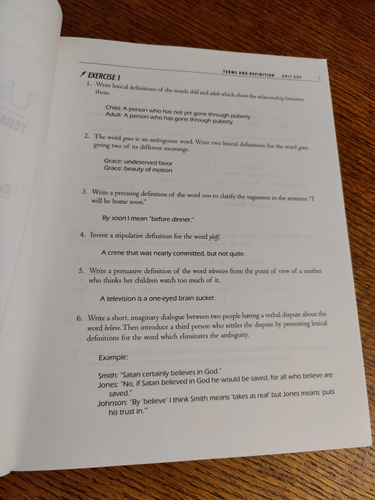 VERY GOOD Introductory Logic, Answer Key, James B. Nance, Wilson, Canon Press