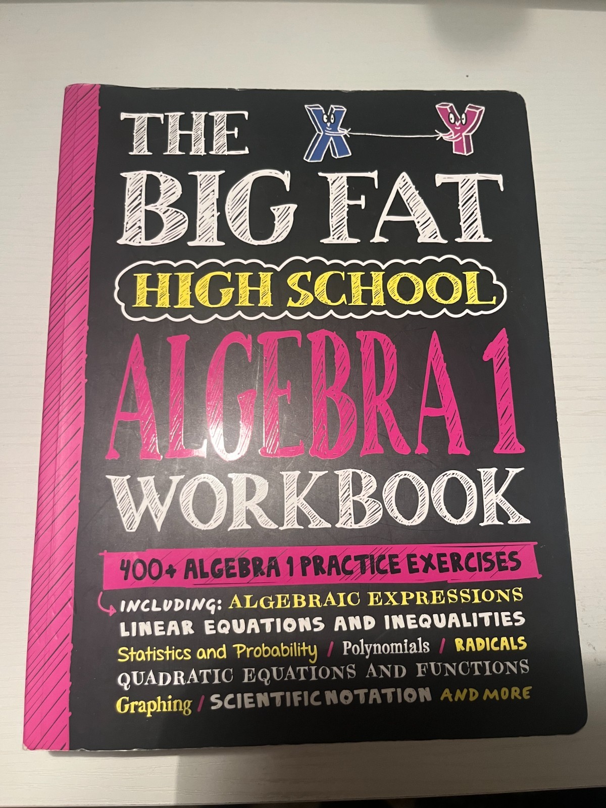 The Big Fat High School Algebra 1 Workbook
