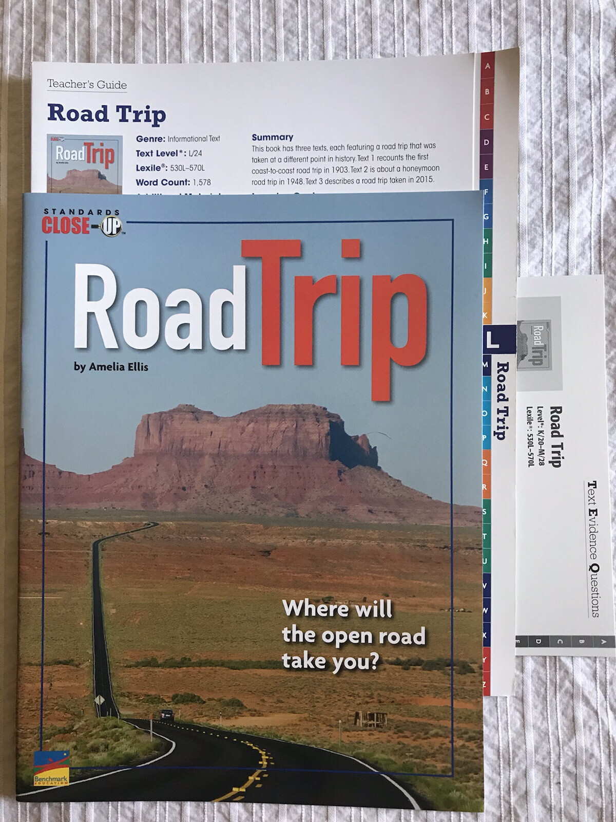 Benchmark Lot – Grade 3 Unit 7: Road Trip – Amelia Ellis