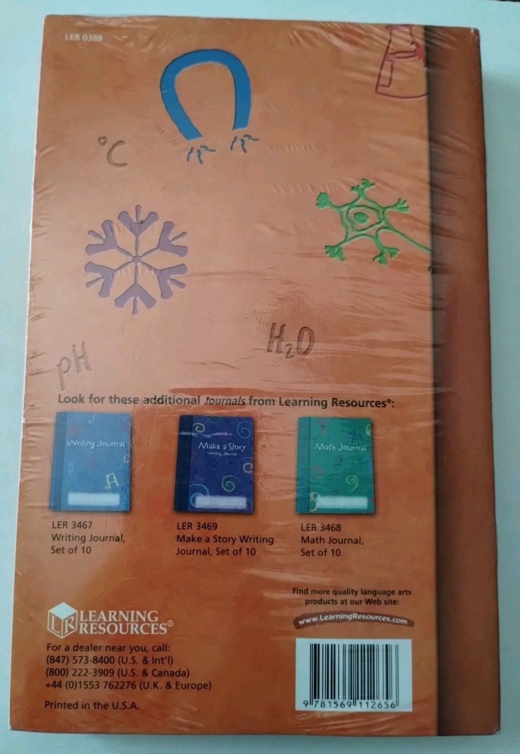 Learning Resources Science Journal Set Of 10 pack LER 0389 Homeschool NEW