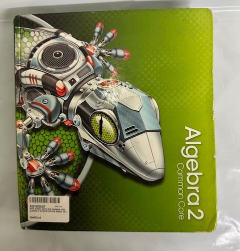 Algebra 2 : Common Core by Randall I. Charles, Prentice-Hall *Acceptable