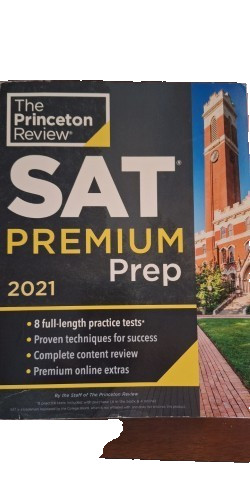 Princeton Review SAT Premium Prep, 2021, 8 Practice Tests