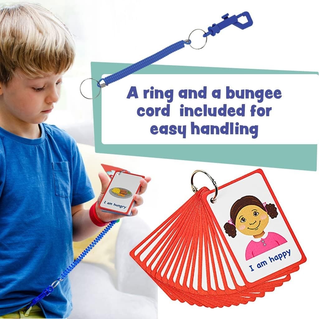 Special Needs PECS 27 Communication Flashcards for Autism Speech Aid