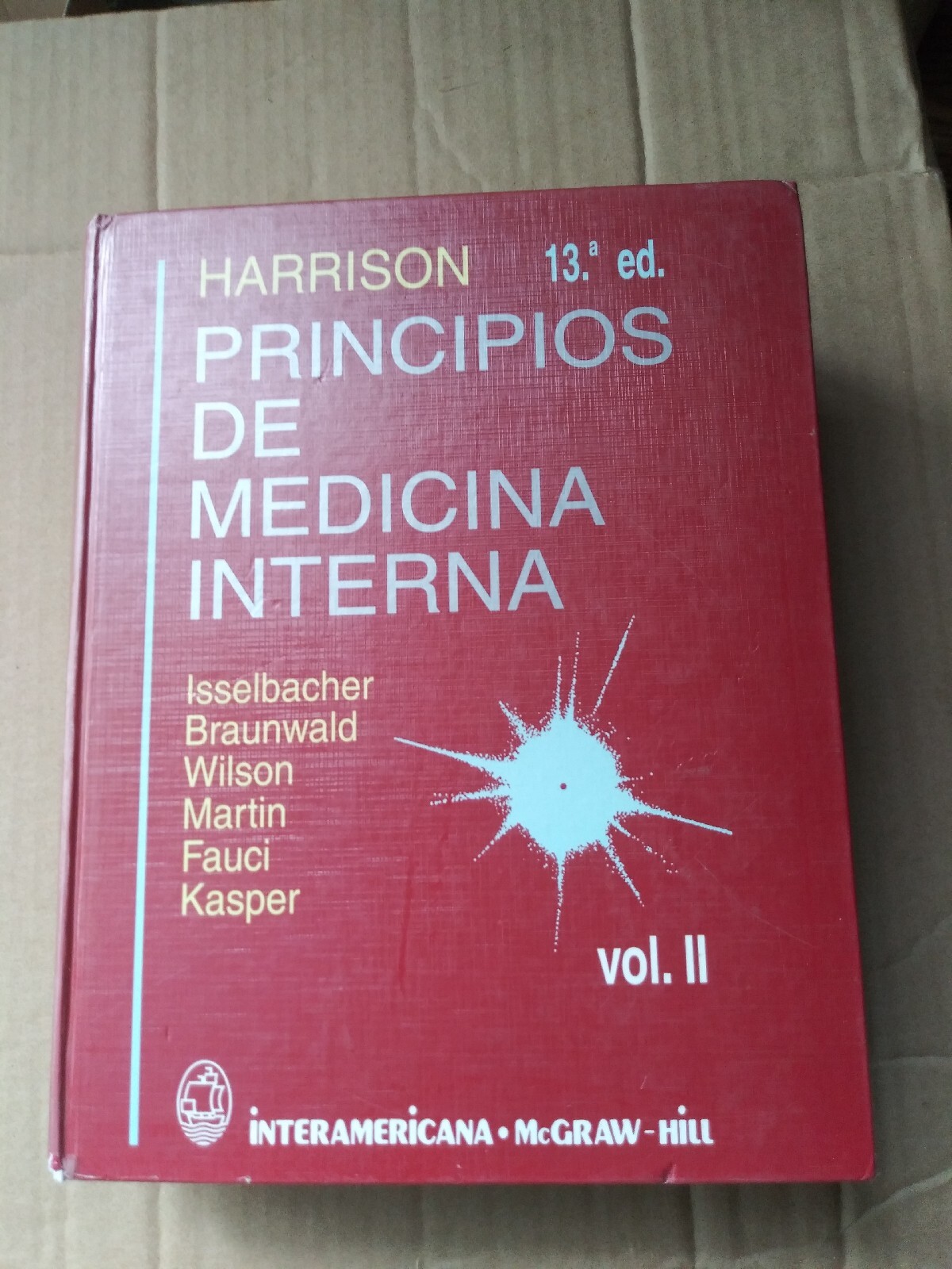 R1317 Harrison Principios De Medicina Interna Vol.II 13 Ed. Mc Graw Hill Medical