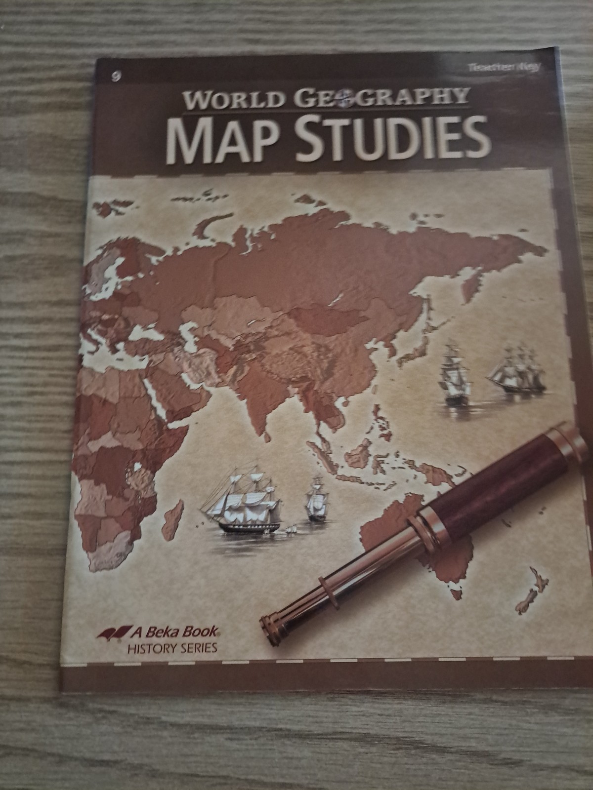 Current 9th Grade World Geography Map Studies Teacher Key Second Edition New