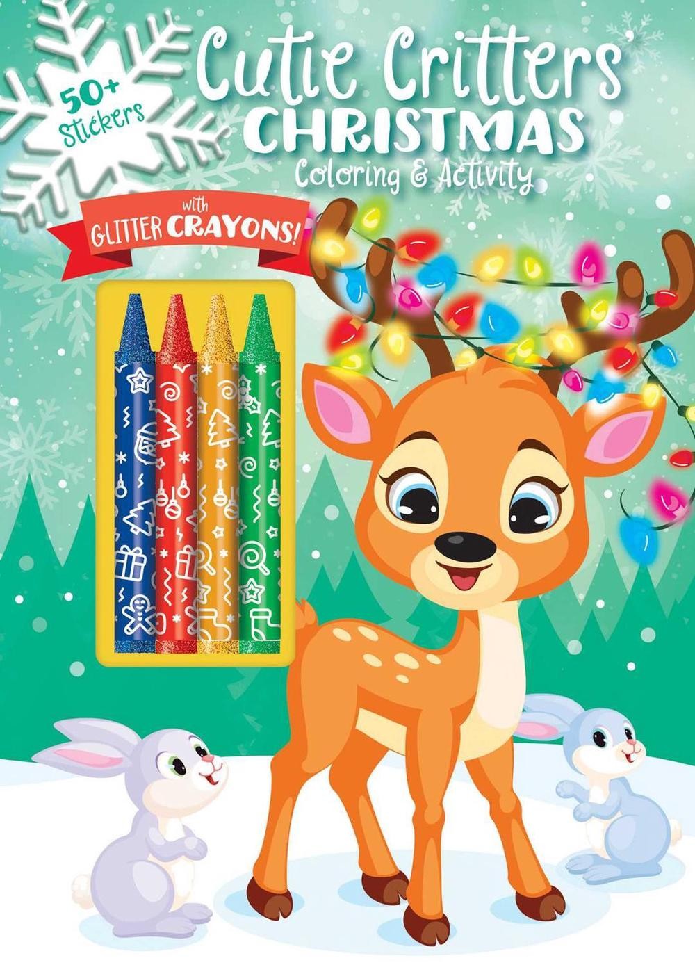 Cutie Critters’ Christmas by Editors of Silver Dolphin Books Paperback Book