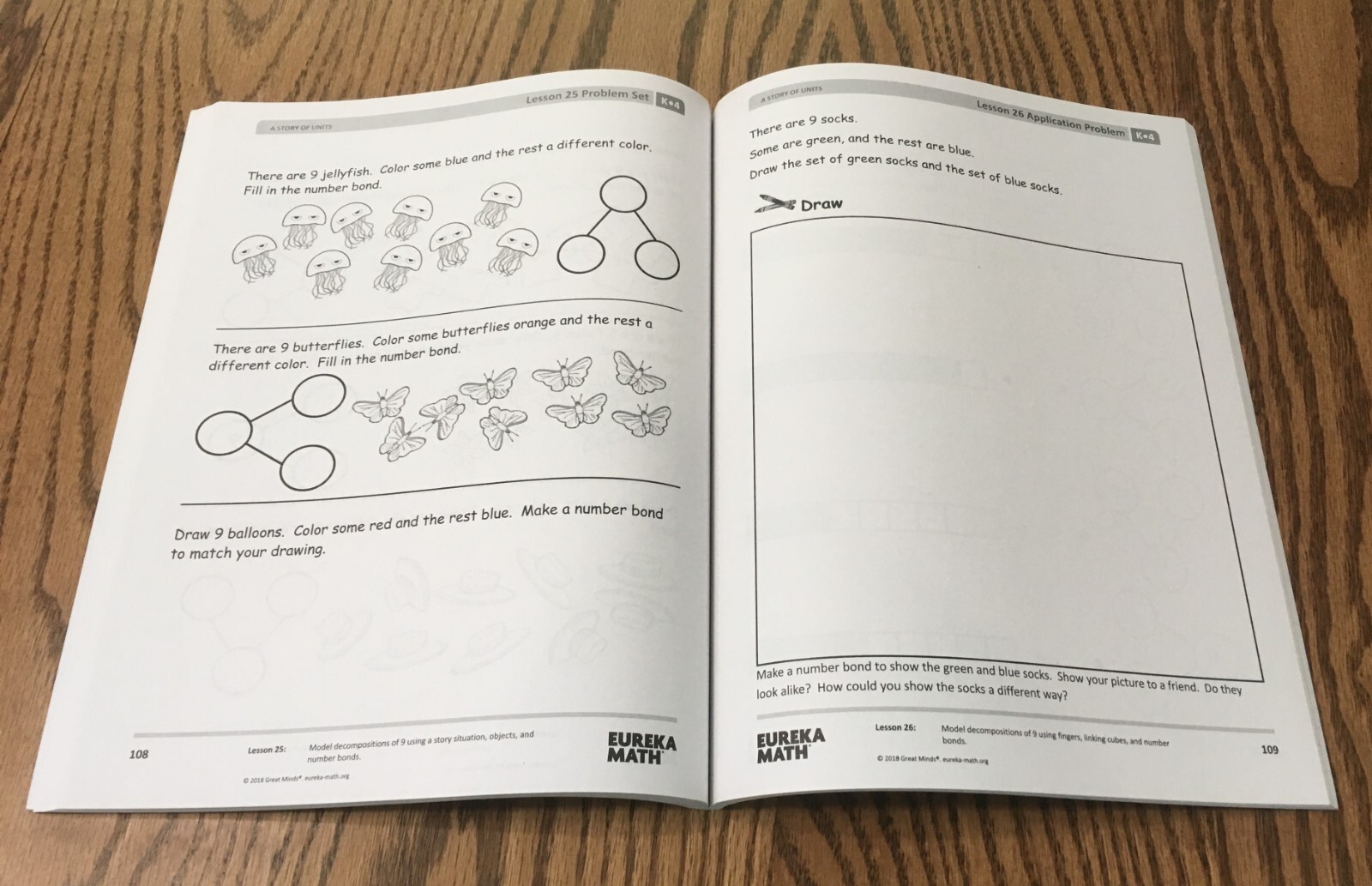 EUREKA MATH / GRADE K MODULE 4 / LEARN / STUDENT CONSUMABLE WORKBOOK / NEW