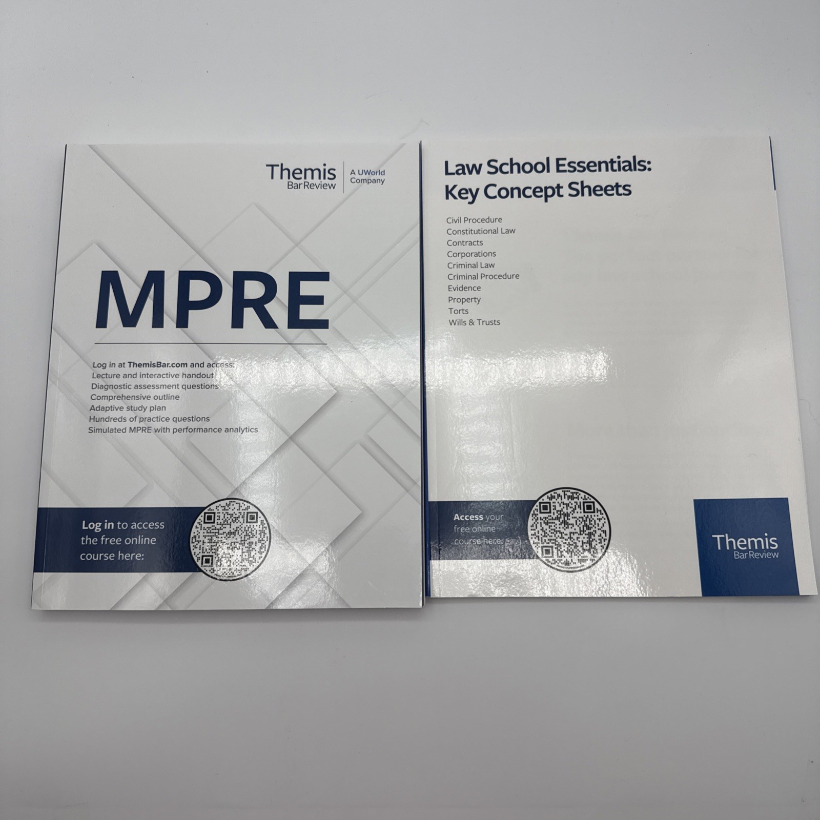 Themis Bar Review MPRE 2024 Book Multi-state Professional & Key Concept Sheets