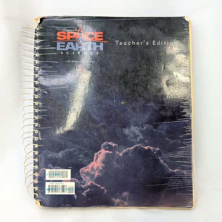 BJU Press Space Earth Science Teachers Edition 3rd Edition Spiral Bound Textbook