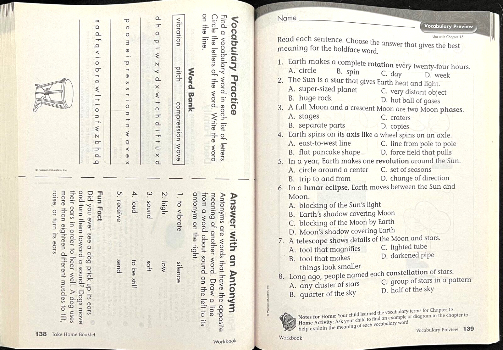 3rd Grade – SCIENCE – WORKBOOK – TEACHER GUIDE (2005, Scott Foresman)