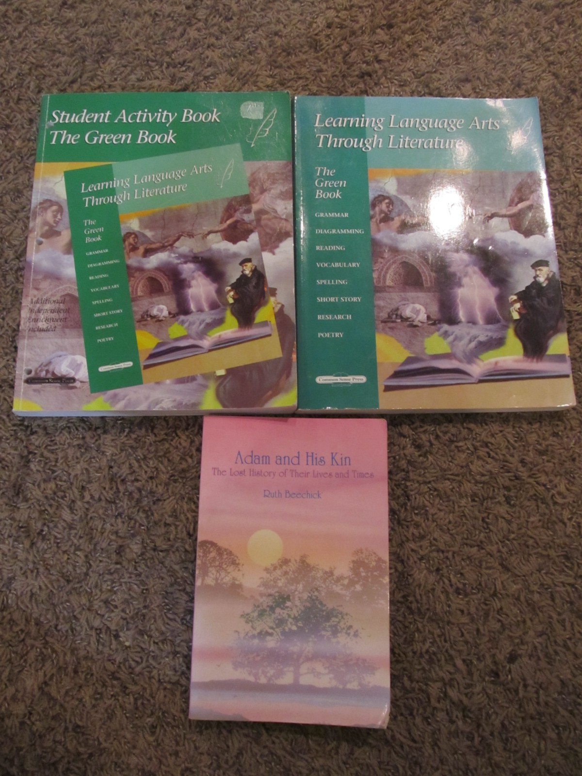 LEARNING LANGUAGE ARTS THROUGH LITERATURE Green 7th Gr 7 SET LLATL Reader SET