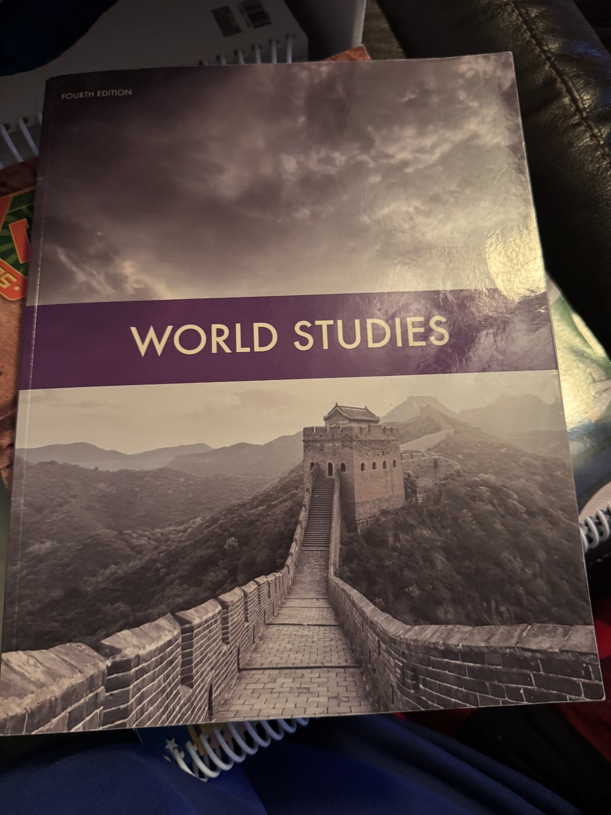 BJU World Studies – Student Textbook (old) Publisher: Bob Jones University Press