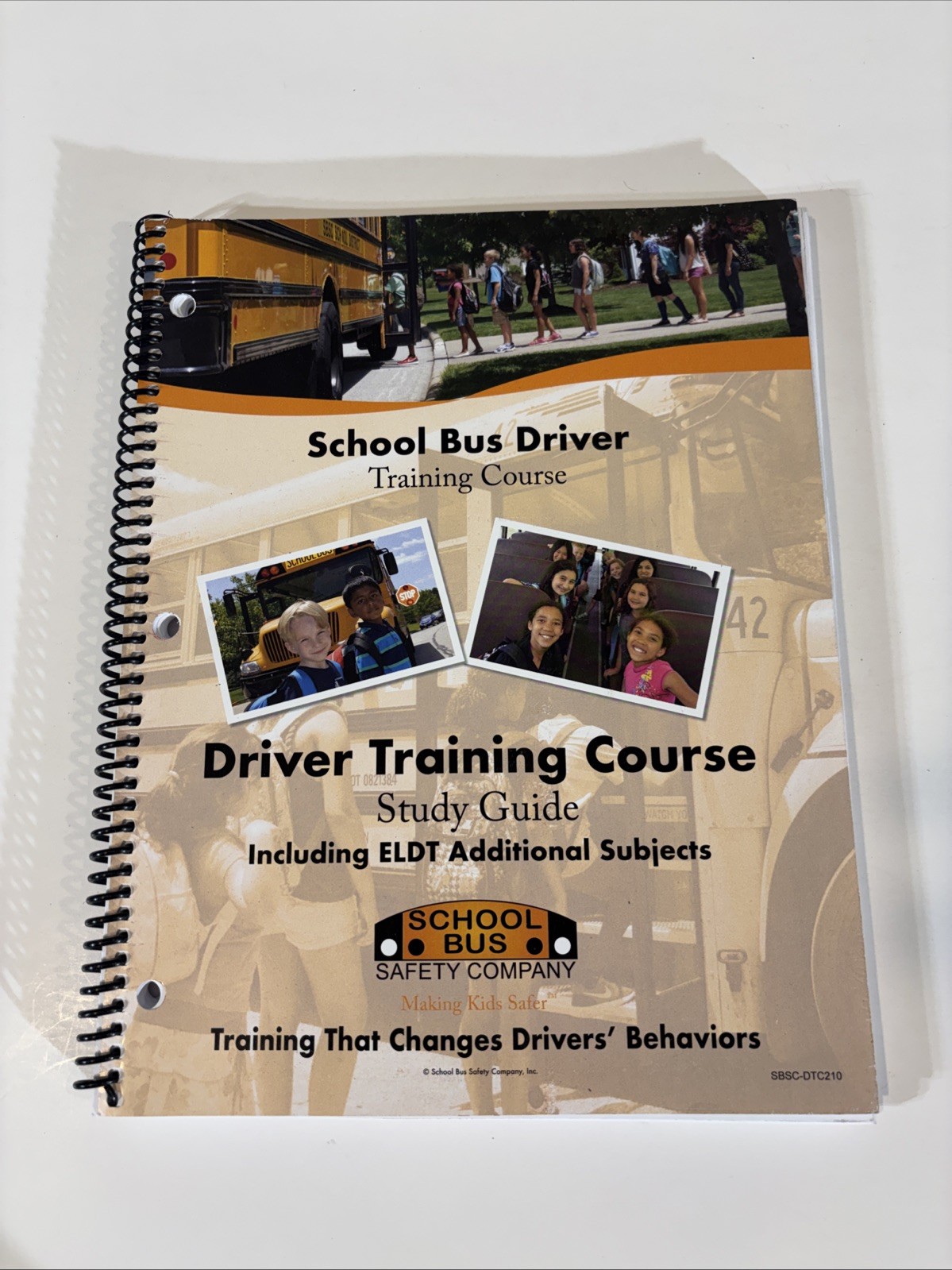 School Bus Driver Training Course Study Guide Including ELDT School Bus Safety