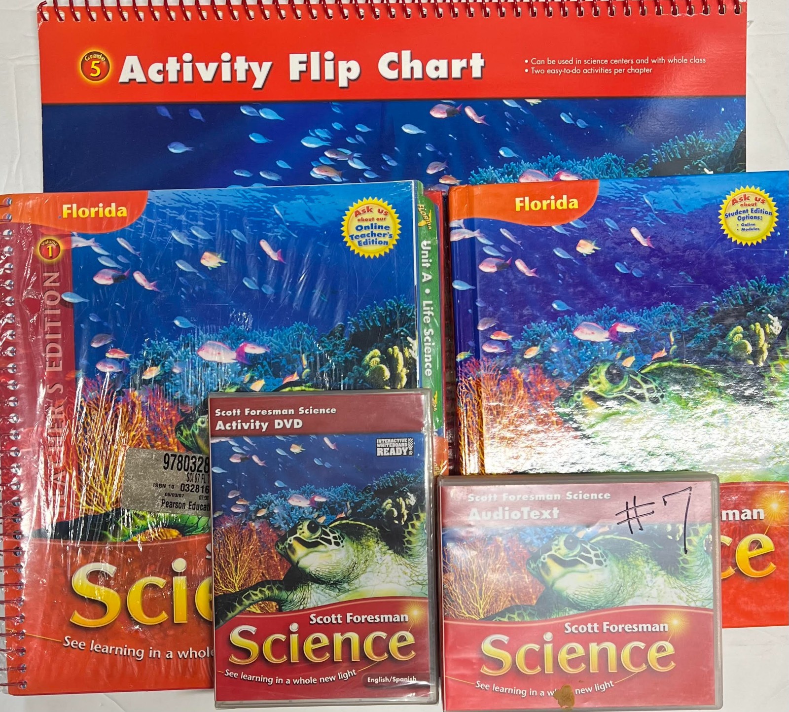 Grade 5 Science Student Teacher Edition Bundle Homeschool 5th Curriculum Lot