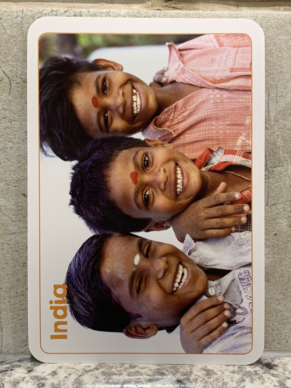Cultures of the World Bendon Flash Card (India)
