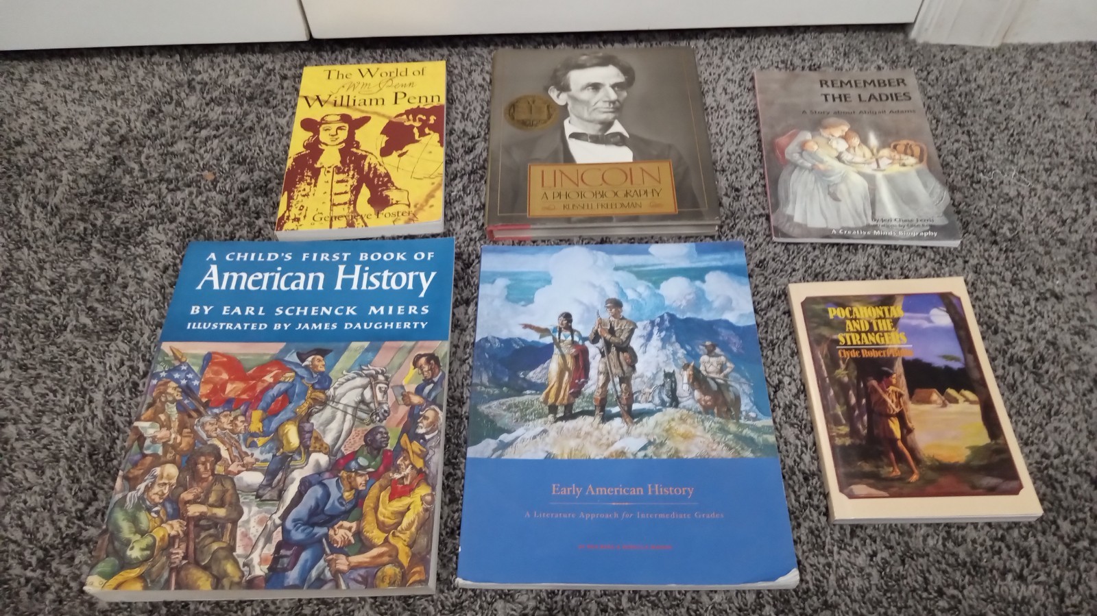 Early American History Homeschooling Curriculum Lot Beautiful Feet Books gr 4-6