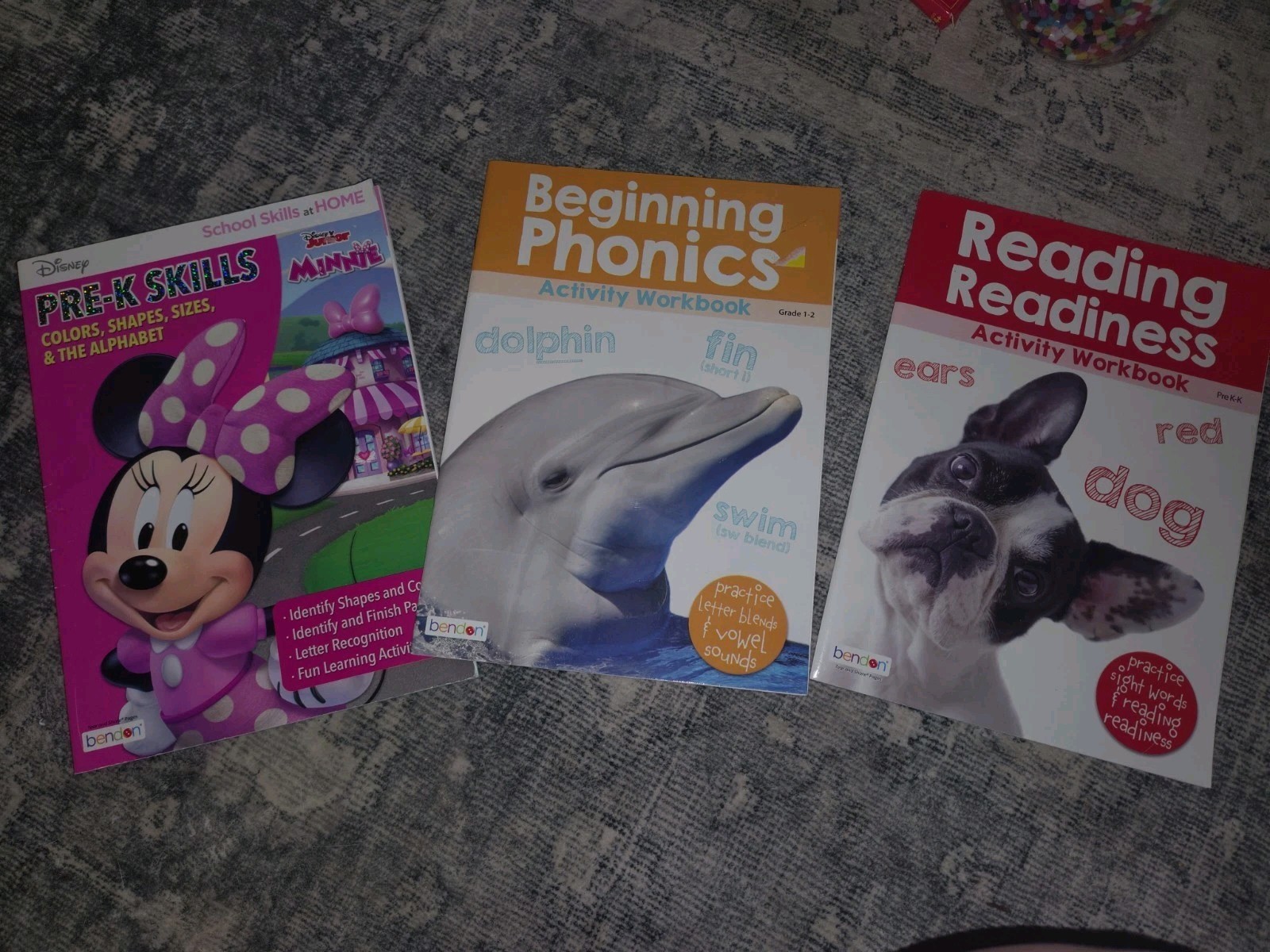 Bendon School Skills at Home Activity Workbooks Reading & Phonics Pre-K-1st