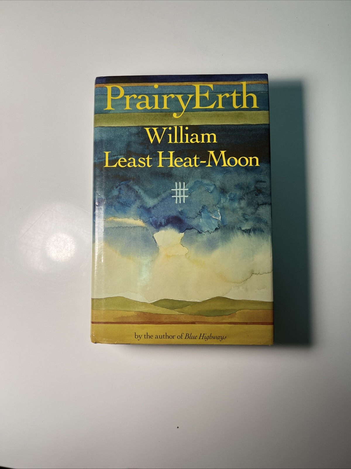 PrairyEarth William Least Heat-Moon Natural History Kansas Flint Hills HC Book