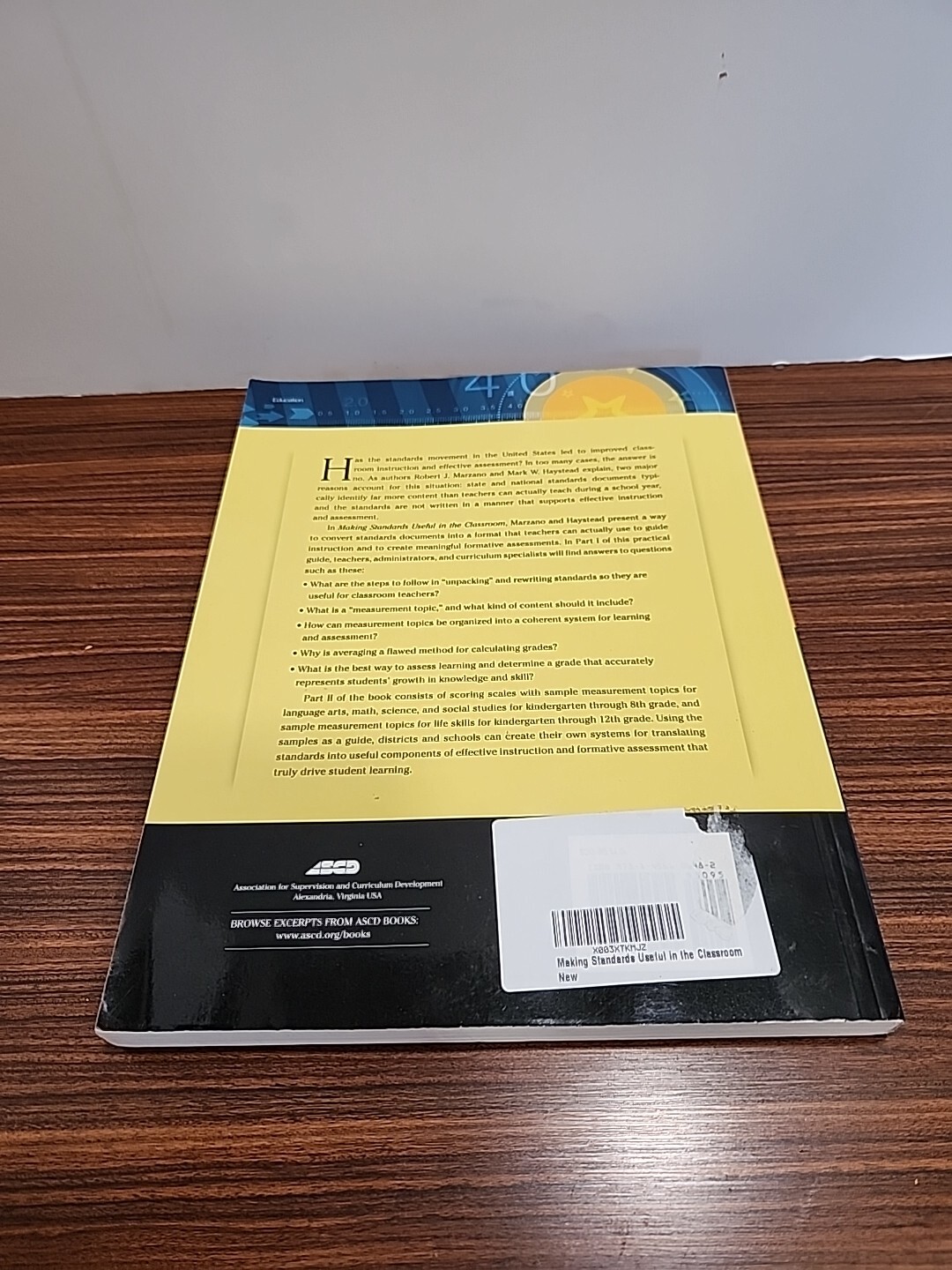 Making Standards Useful in the Classroom