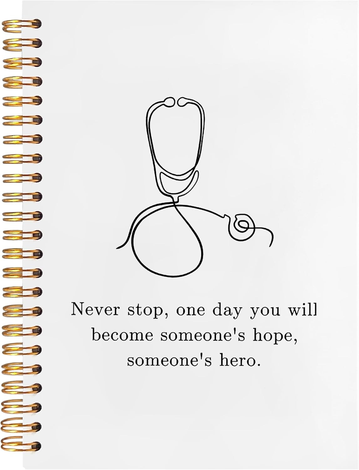 Nurse Notebook, Nursing Student Gifts,Stethoscope Medical Notebook Journal, Doct