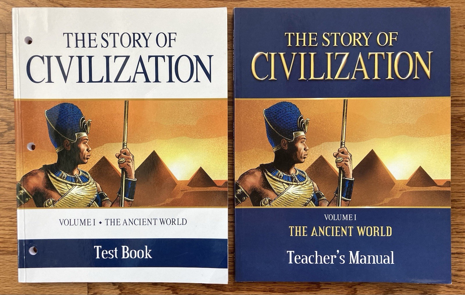 Tan Books Story of Civilization Volume 1 The Ancient World Tests & Teacher Book