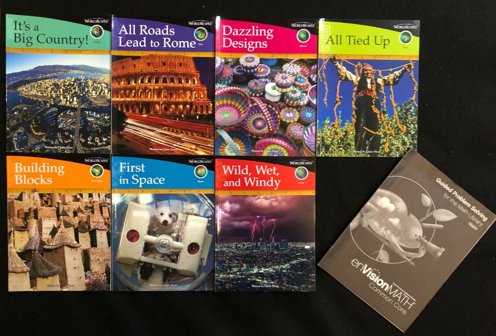 4th Grade – MATH LIBRARY – Guided Problem Solving (ETA/ Cuisenaire, WorldScapes)