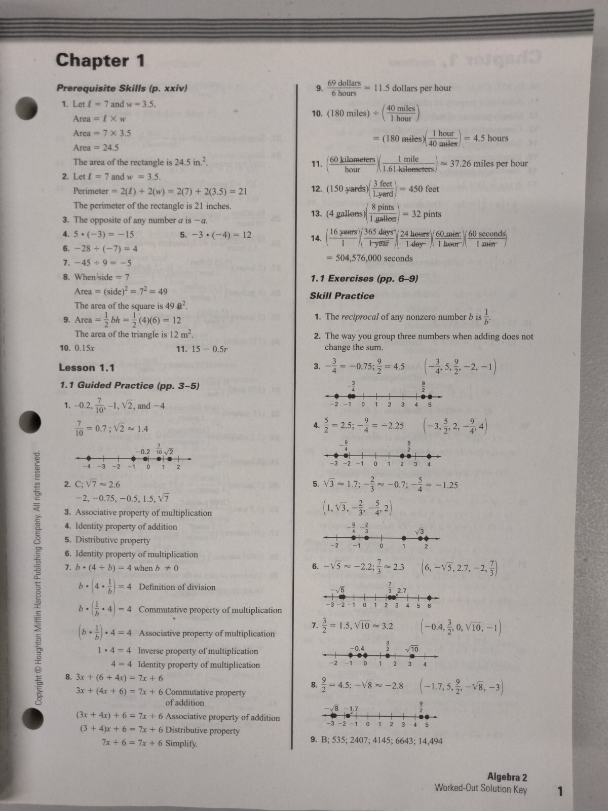 Larson Algebra 2 Worked-Out Solution Key
