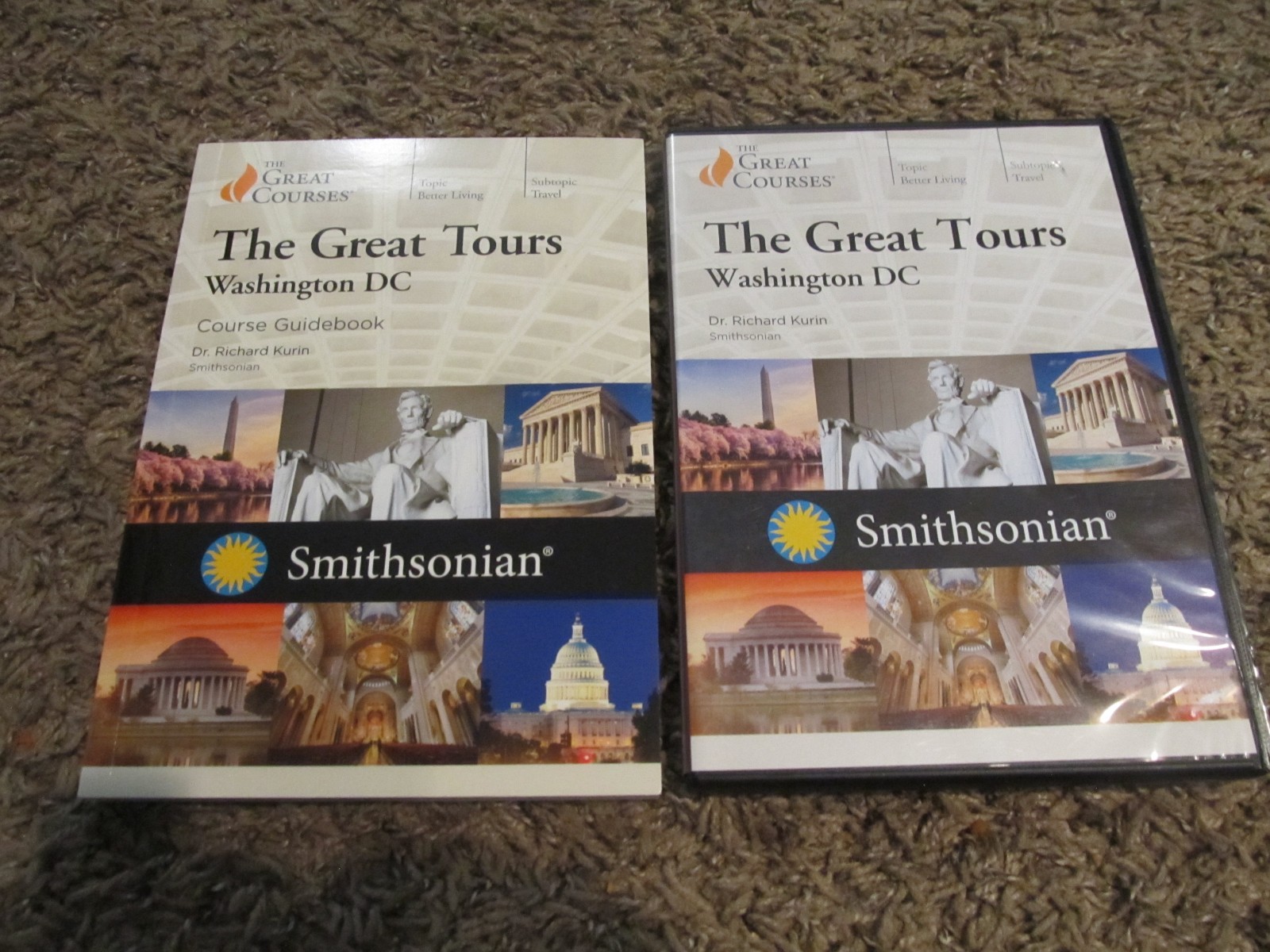 Teaching Company The Great Courses THE GREAT TOURS Washington DC Smithsonian