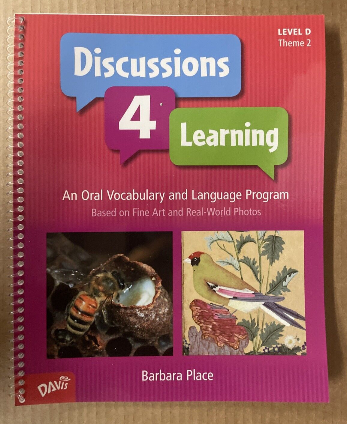 Discussions 4 Learning – Level D – Davis Publications – with CD
