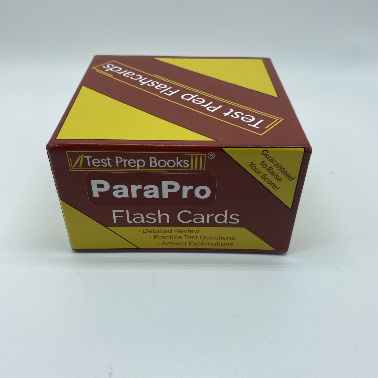 Test Prep Books ParaPro Flash Cards-ParaProfessional-Reading, Writing, Math