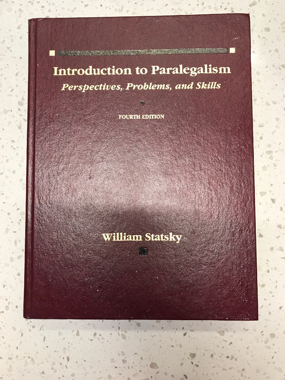 Introduction to Paralegalism – Perspectives, Problems, and Skills – Hardcover