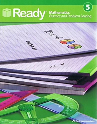READY MATHEMATICS PRACTICE AND PROBLEM SOLVING GRADE 5 *Excellent Condition*