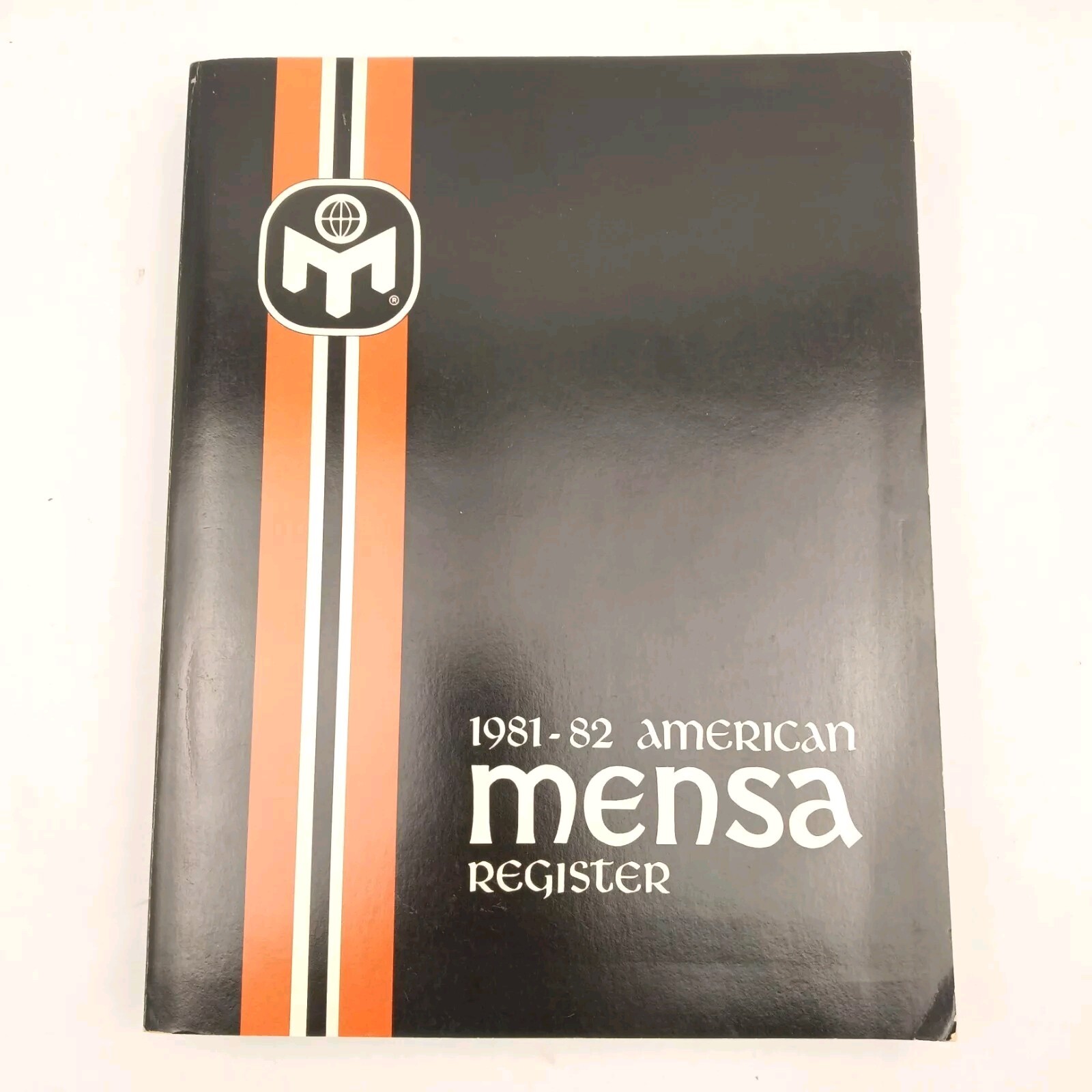 1981-82 American Mensa Registry MENSA COLLECTIBLE