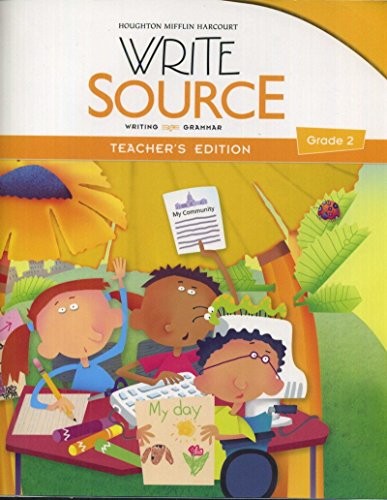 WRITE SOURCE: TEACHER’S EDITION GRADE 2 2012 By Great Source **Mint Condition**