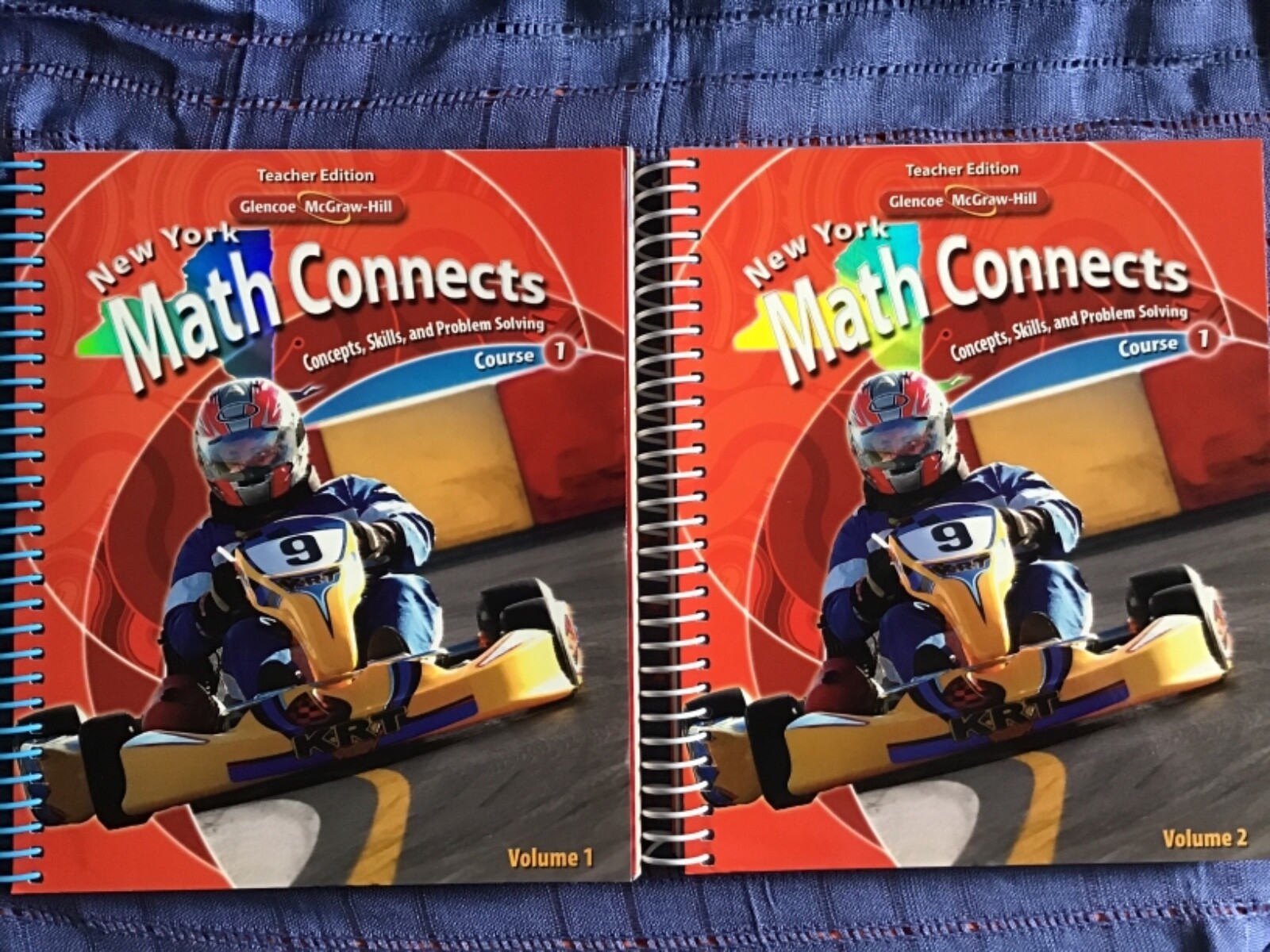 New York Math Connects Course 1 Vol.1&2 Teacher Edition 2009