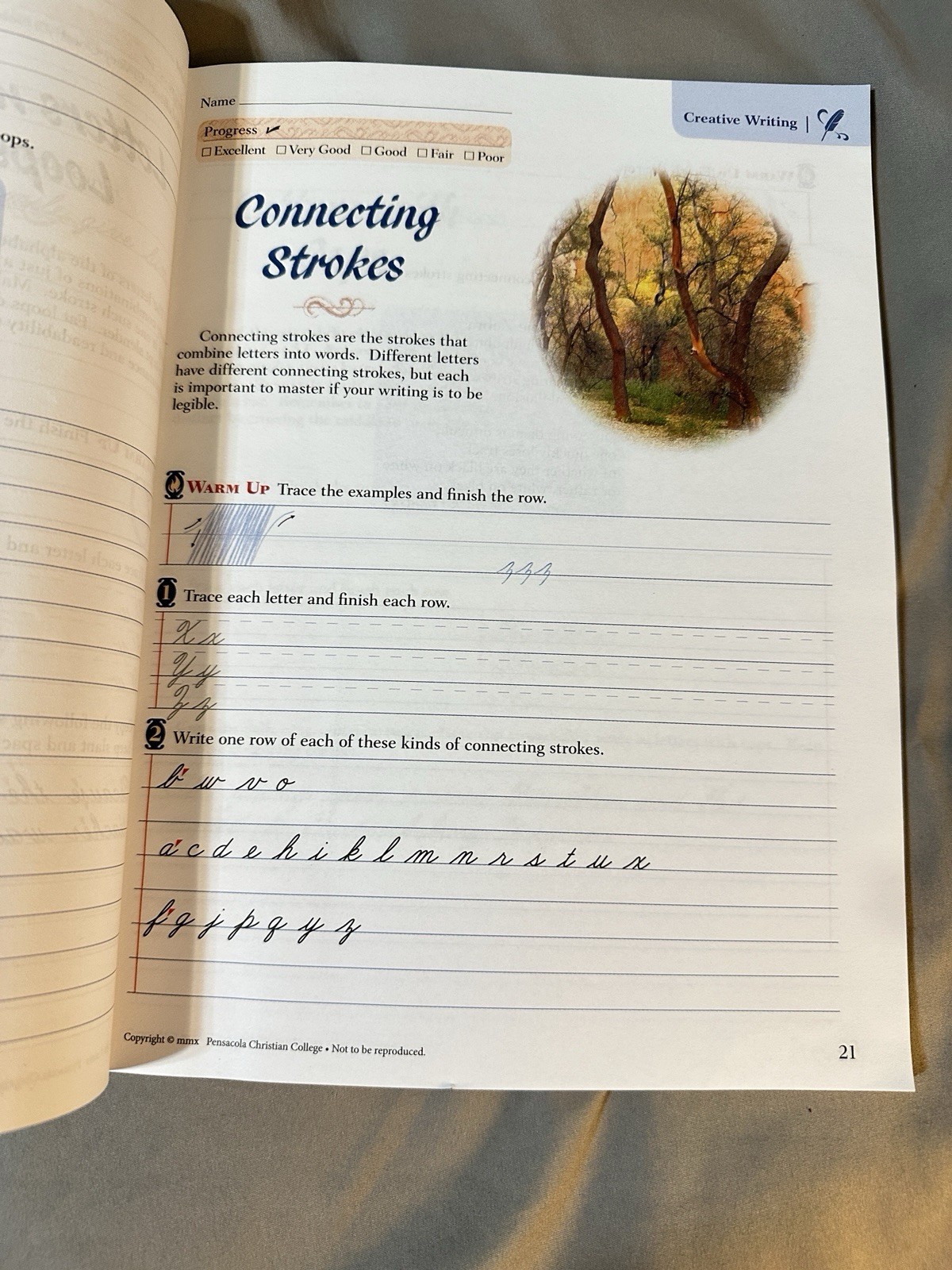 Abeka Creative Writing With Penmanship Skills Student WorkbookFourth Edition